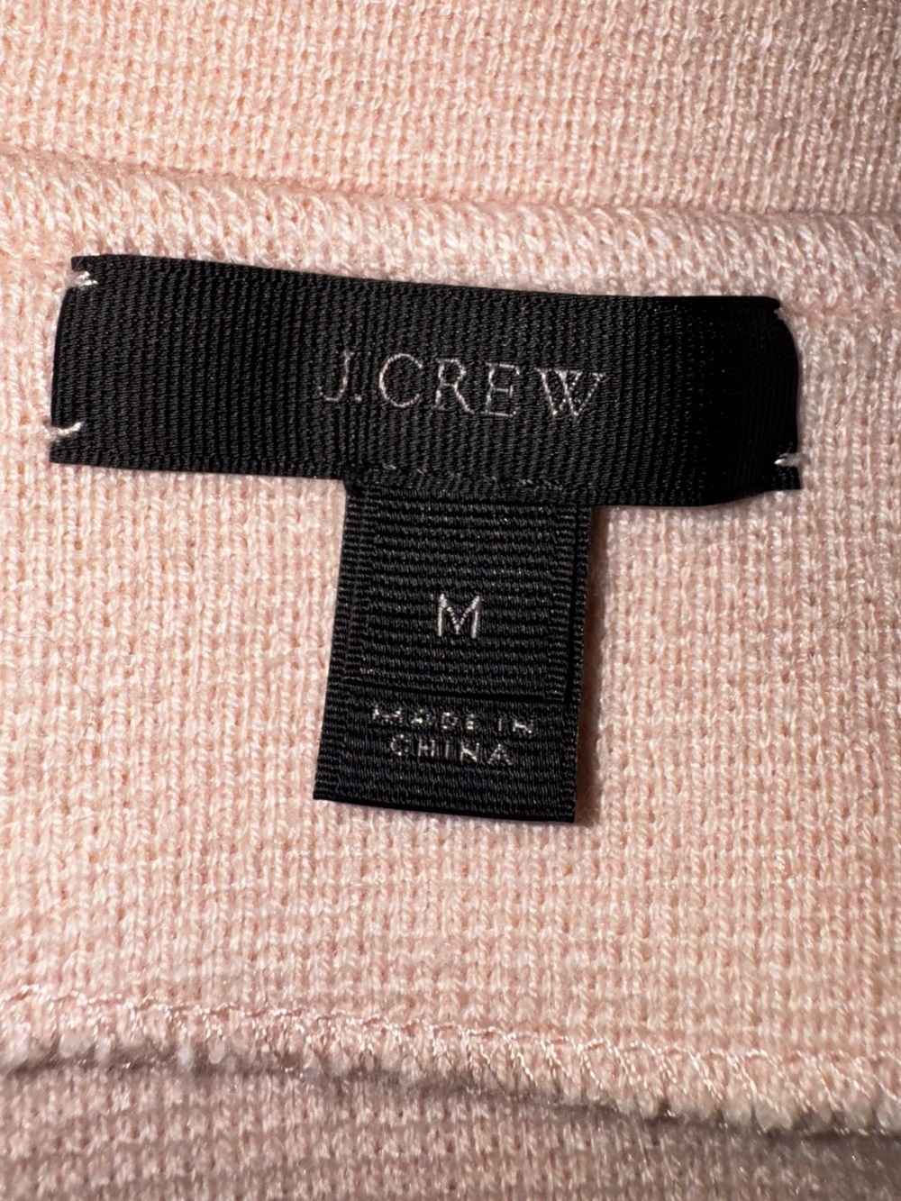 J. Crew Soft Pale Pink Open-Front Knit Cardigan - Picture 5 of 7